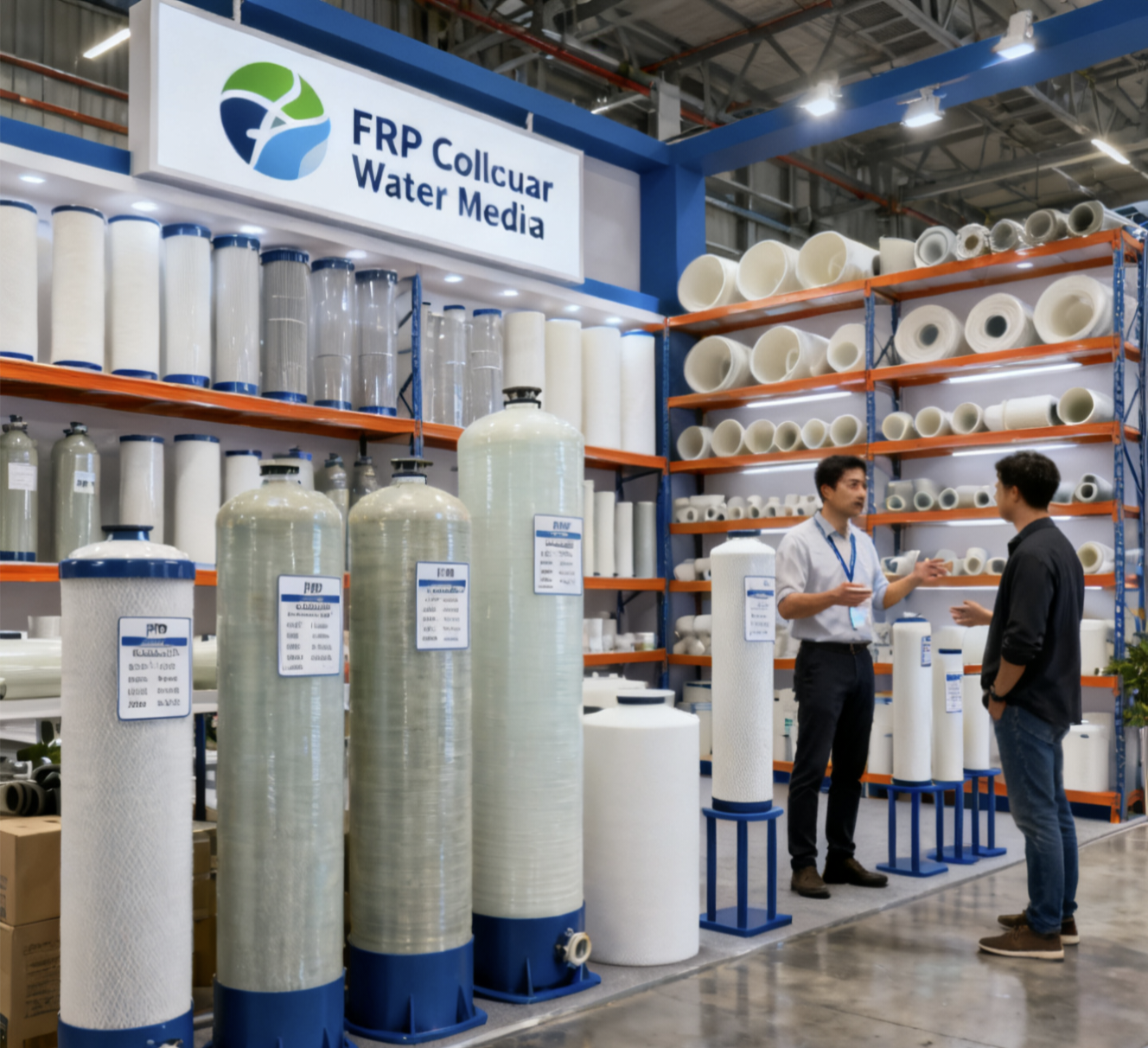 distributor media filter air