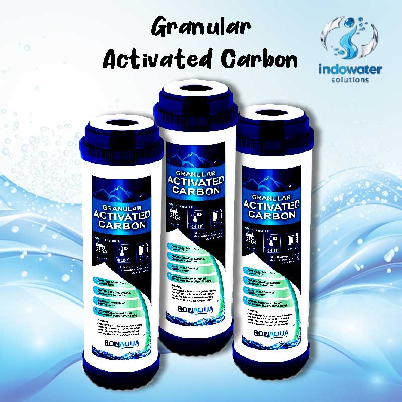 Jual GAC Granular Activated Carbon Supplier Cartridge GAC Indowater Solution
