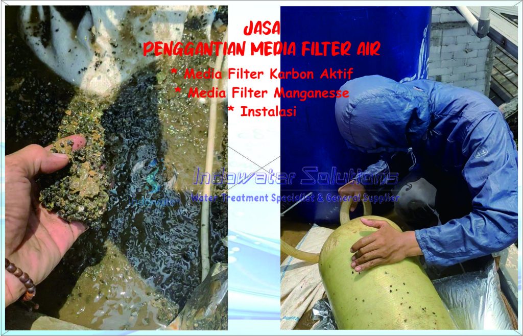 Jasa Kuras Ganti Media Filter Air Depok